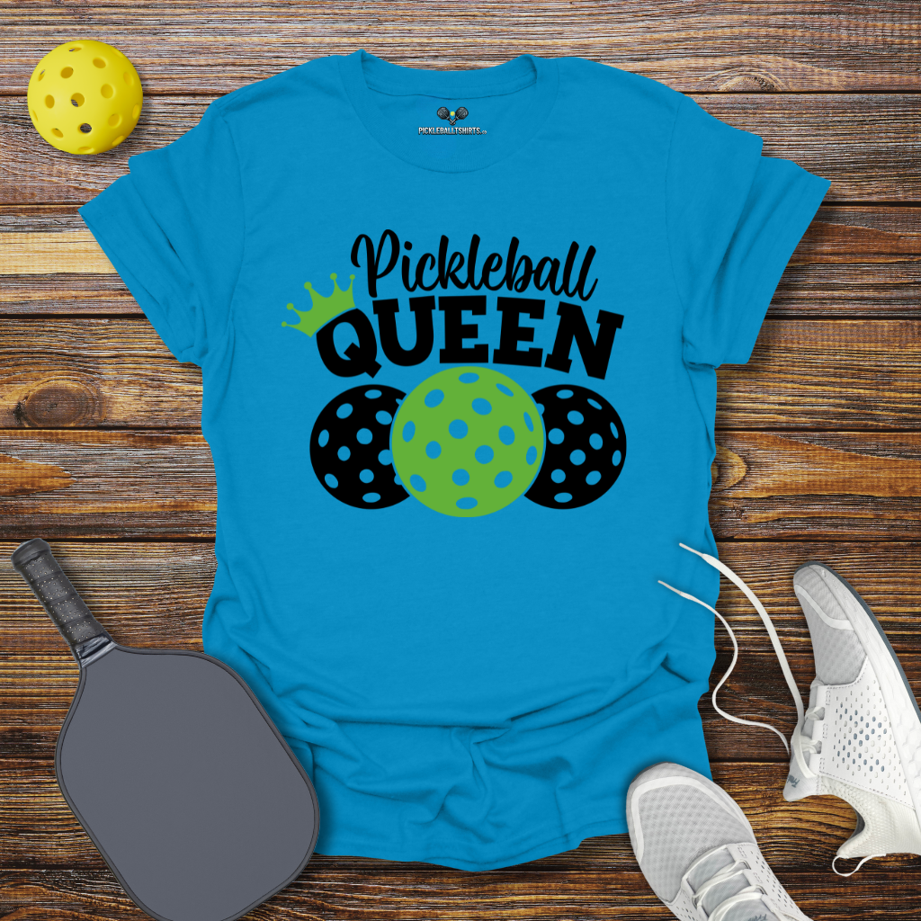 Funny Pickleball Shirt –  Pickleball Queen T-Shirt