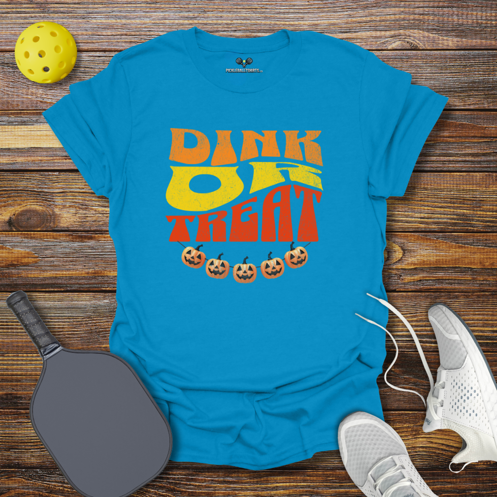 Funny Pickleball Shirt –  Dink or Treat Halloween T-Shirt