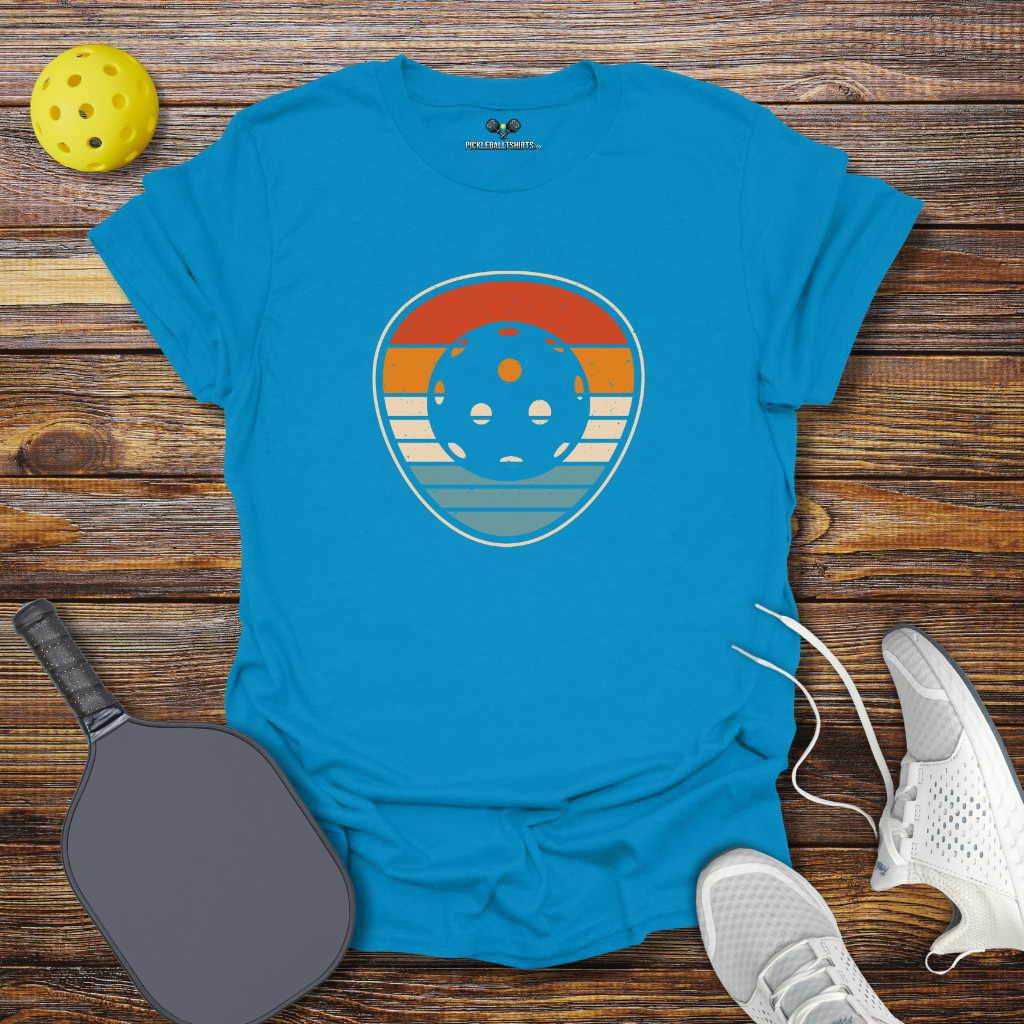 Funny Pickleball Shirt –  Retro Pickleball Ball T-Shirt