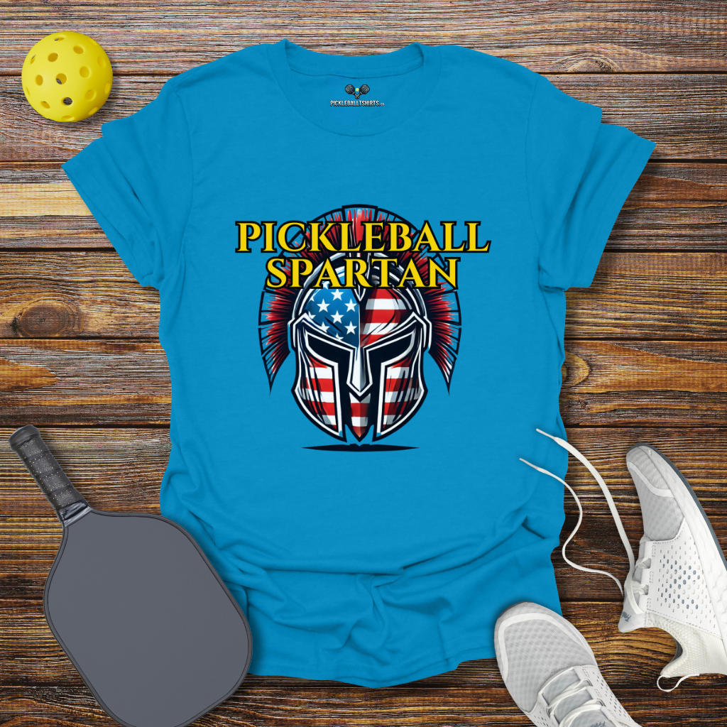 Funny Pickleball Shirt –  Pickleball Spartan T-Shirt