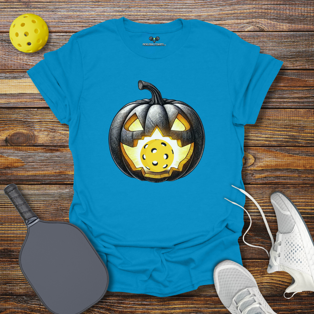 Funny Pickleball Shirt –  Pumpkin Pickleball Halloween T-Shirt