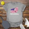 Funny Pickleball Shirt –  Pickleball USA T-Shirt