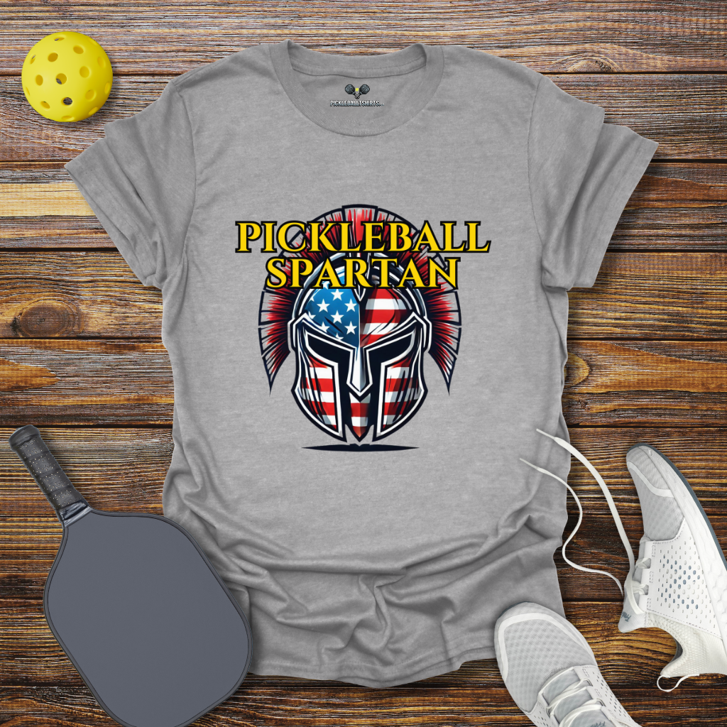 Funny Pickleball Shirt –  Pickleball Spartan T-Shirt