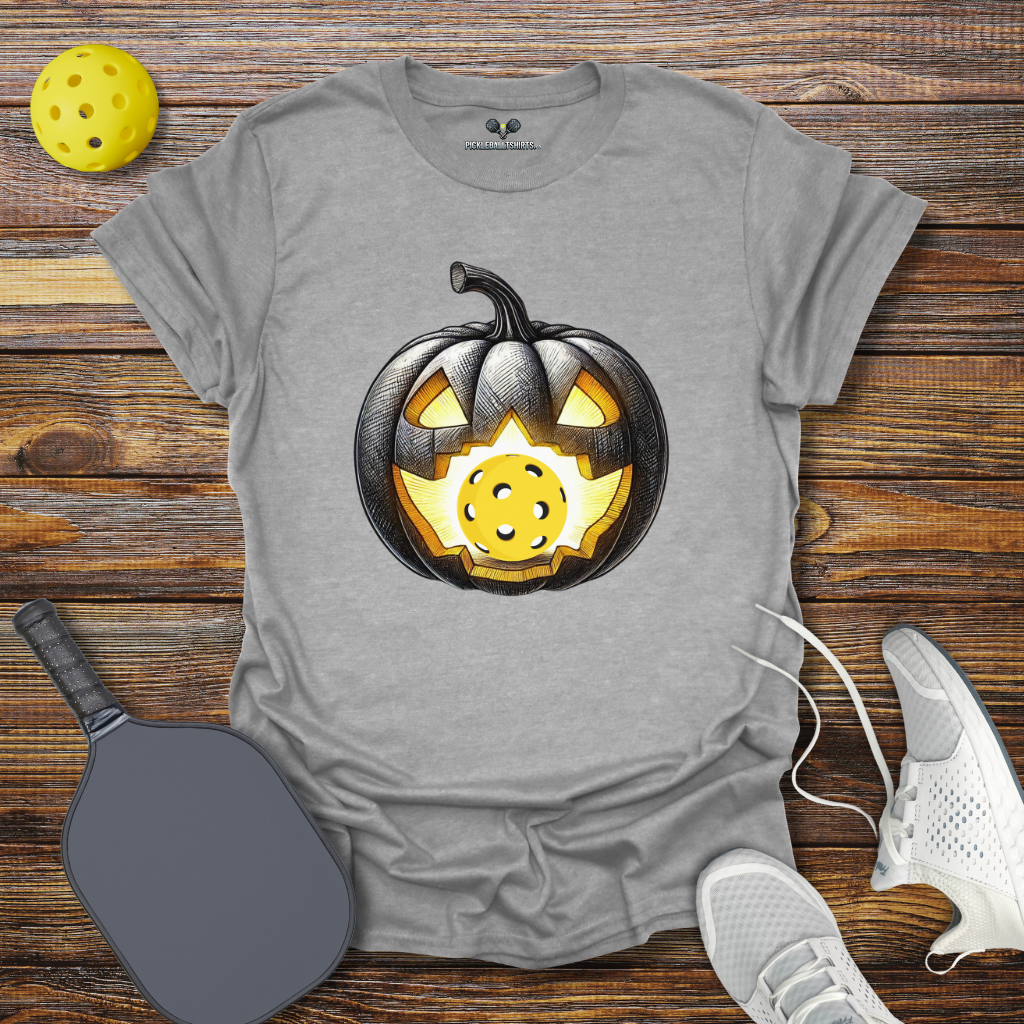 Funny Pickleball Shirt –  Pumpkin Pickleball Halloween T-Shirt