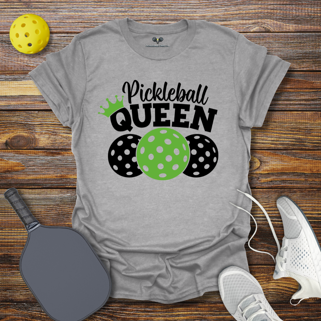 Funny Pickleball Shirt –  Pickleball Queen T-Shirt