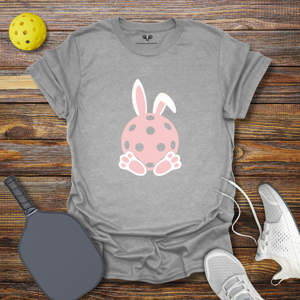 Funny Pickleball Shirt –  Pickleballer Bunny T-Shirt