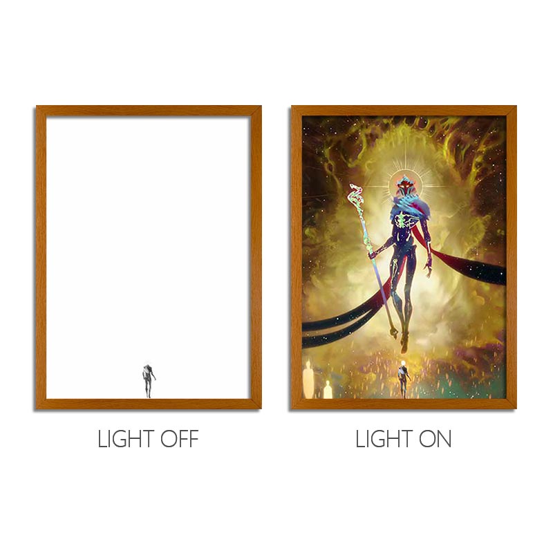 Arcane Anime Light Box – LED Light Painting Photo Frame Wall Art