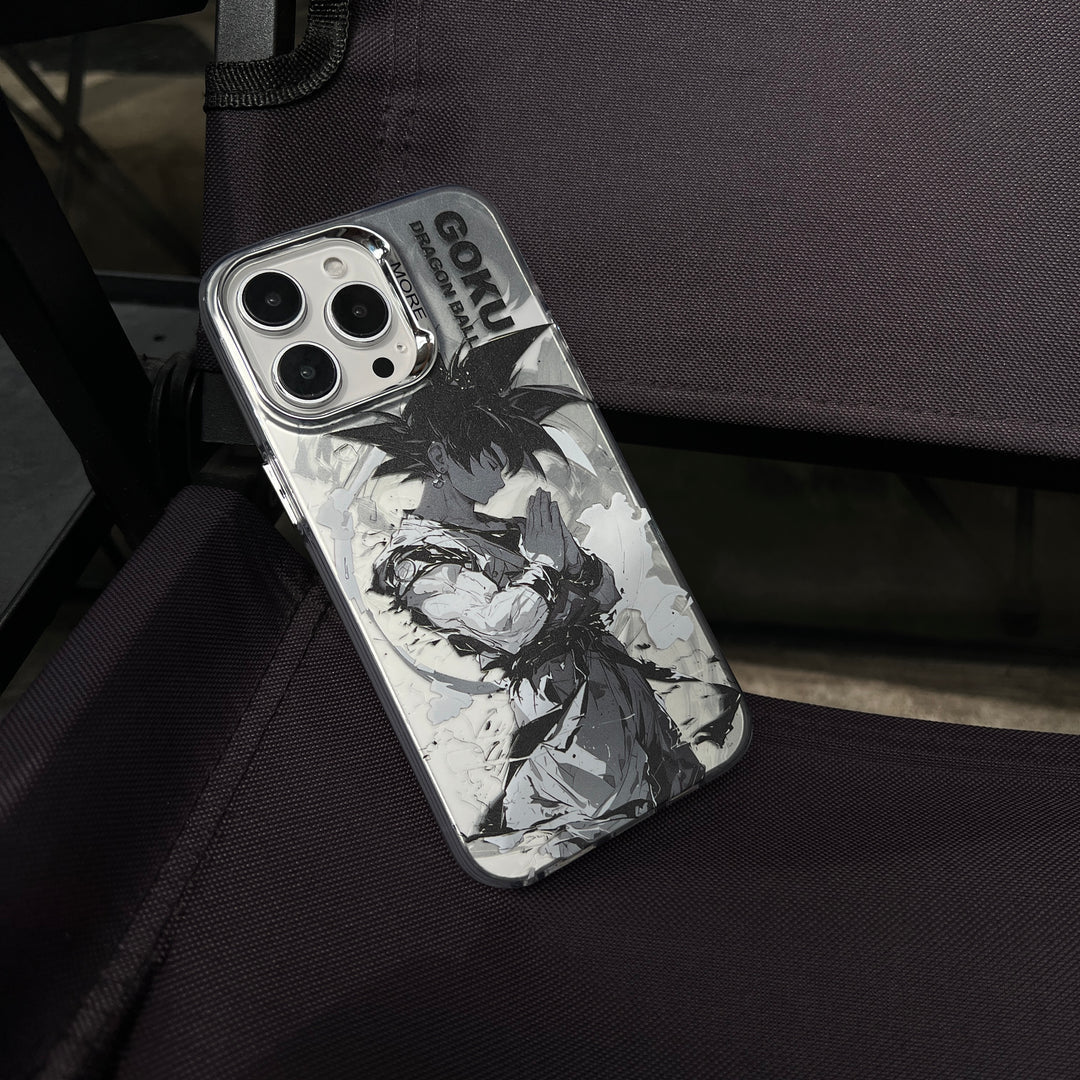 Goku B&W iPhone Case