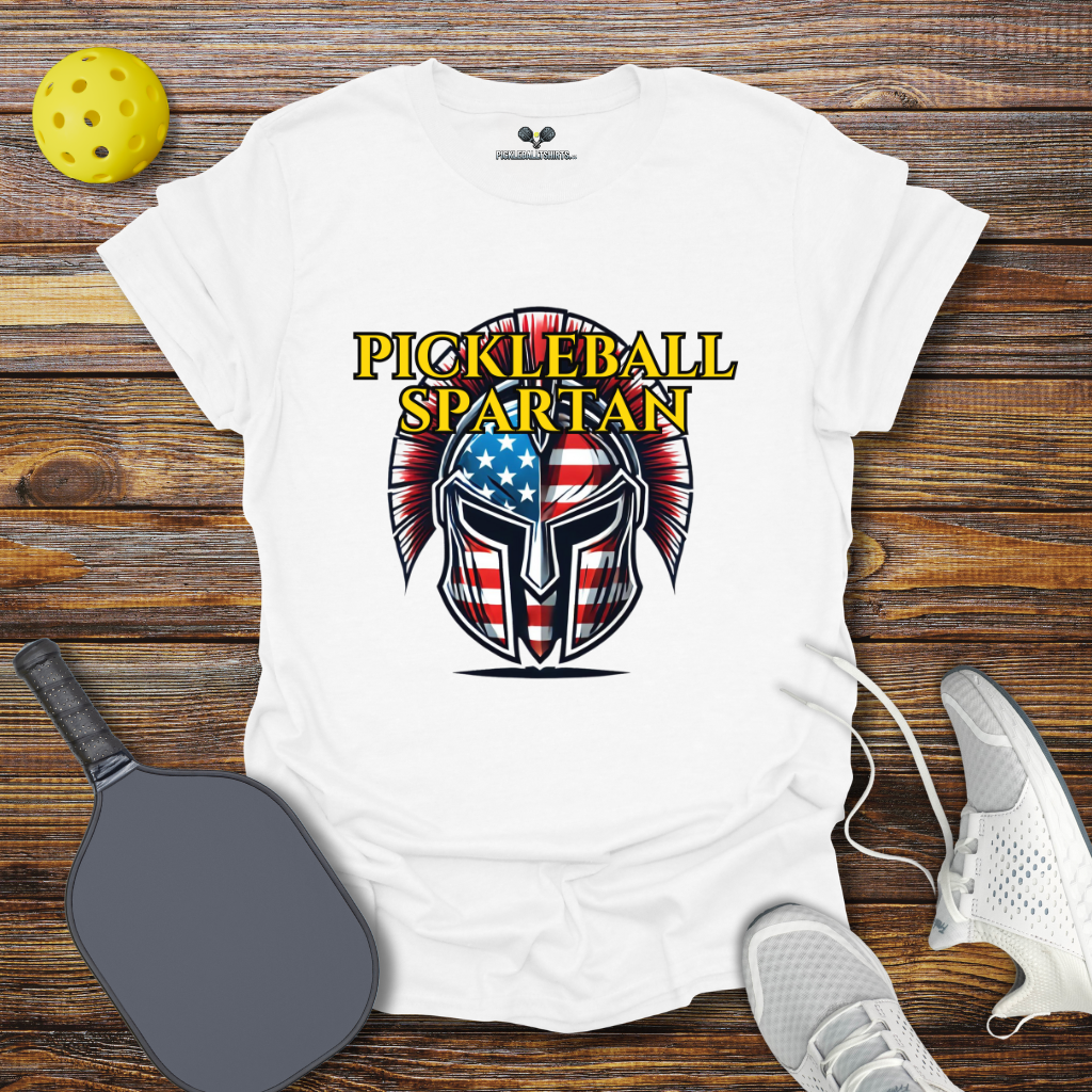 Funny Pickleball Shirt –  Pickleball Spartan T-Shirt