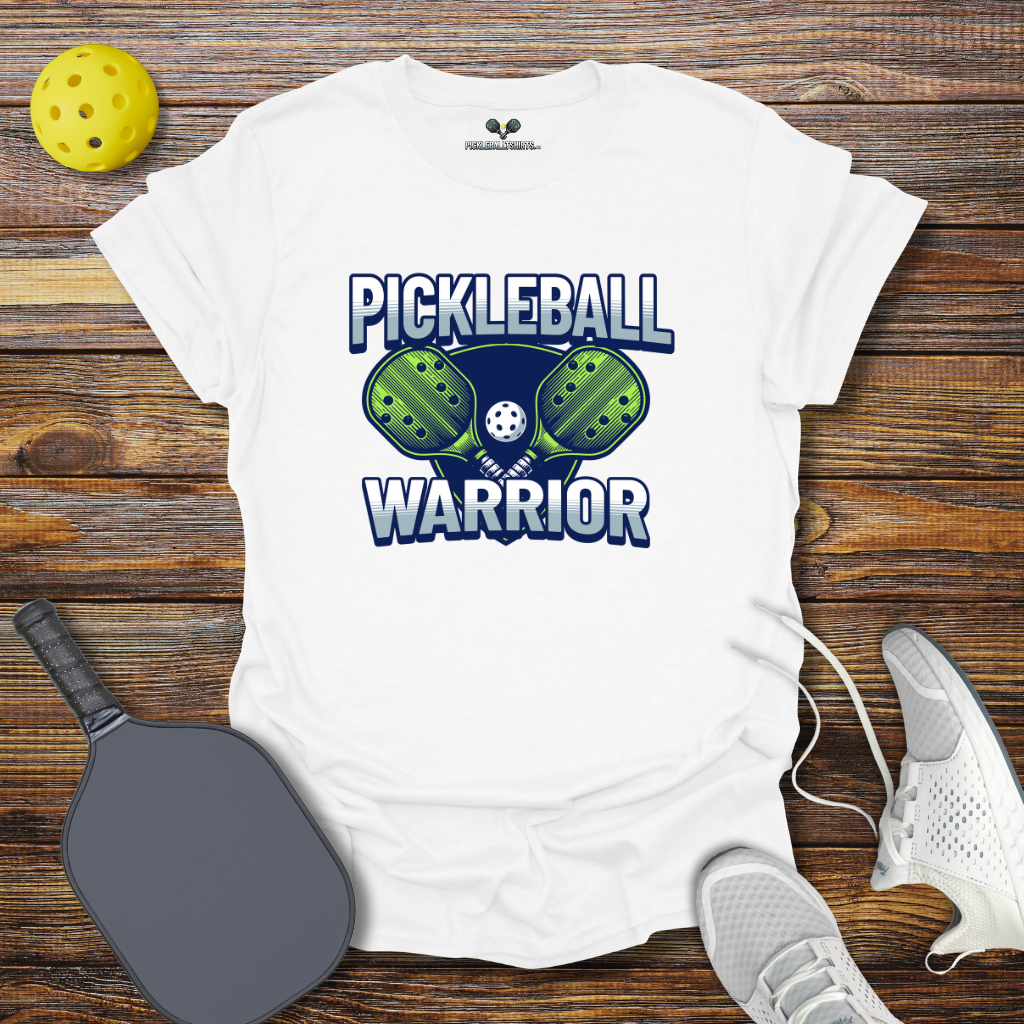 Funny Pickleball Shirt –  Pickleball Warrior T-Shirt
