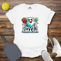 Funny Pickleball Shirt –  Ghost Smash Halloween T-Shirt