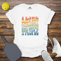Funny Pickleball Shirt –  I Like Dogs and Pickleball and Maybe 3 People Retro T-Shirt