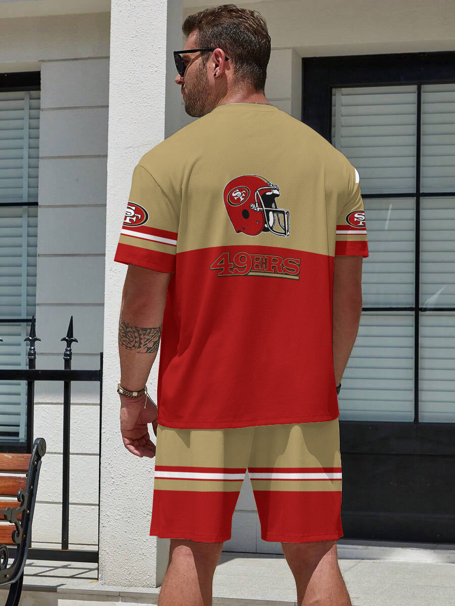 San Francisco 49ers Limited Edition Top And Shorts Two-Piece Suits