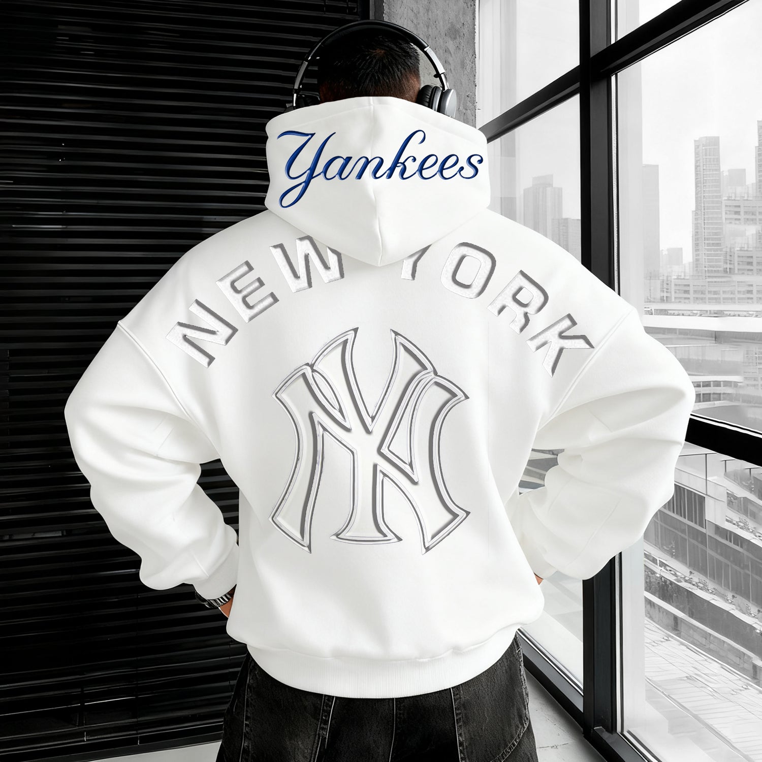Stylish Baseball Oversized Hoodie