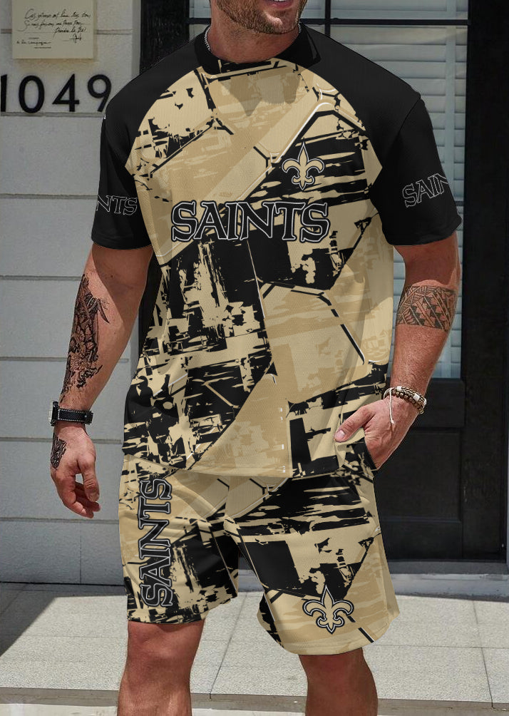 New Orleans Saints Limited Edition Top And Shorts Two-Piece Suits
