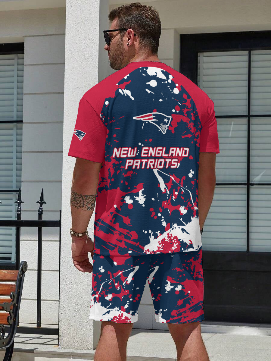 New England Patriots Limited Edition Top And Shorts Two-Piece Suits