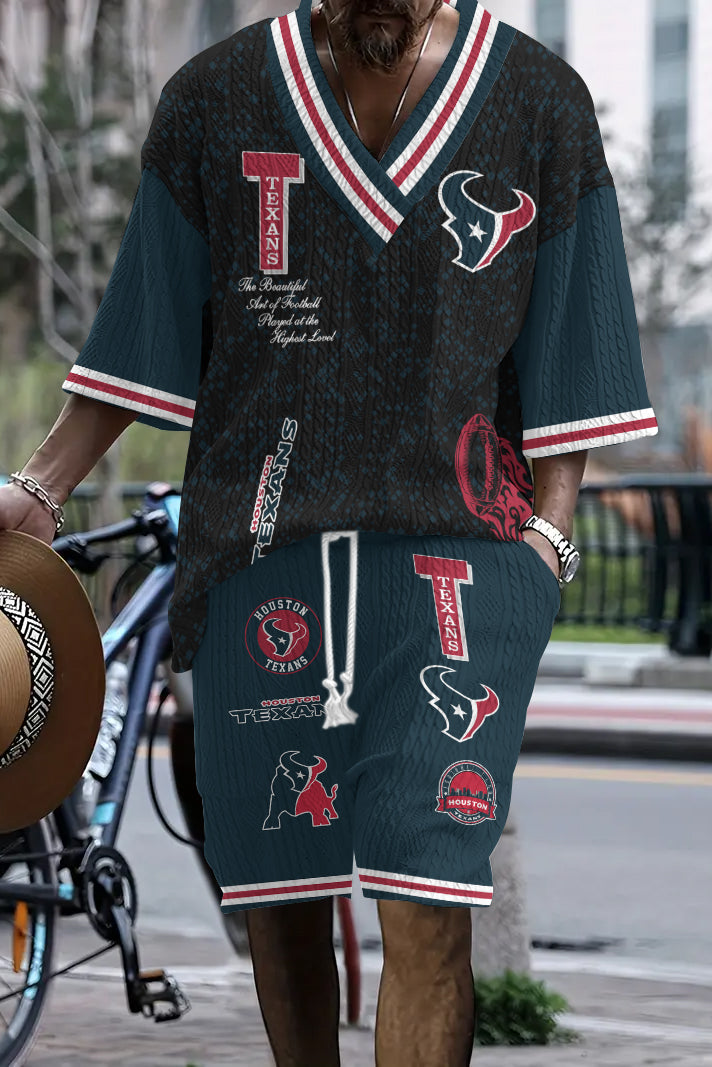 Houston Texans Limited Edition Top And Shorts Two-Piece Suits