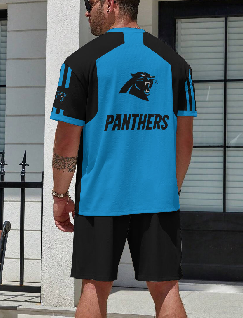 Carolina Panthers Limited Edition Top And Shorts Two-Piece Suits