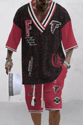Atlanta Falcons Limited Edition Top And Shorts Two-Piece Suits