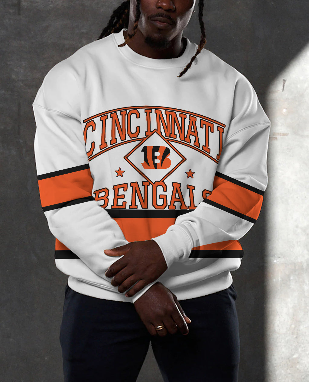 Cincinnati Bengals 3D Limited Edition Crew Neck sweatshirt