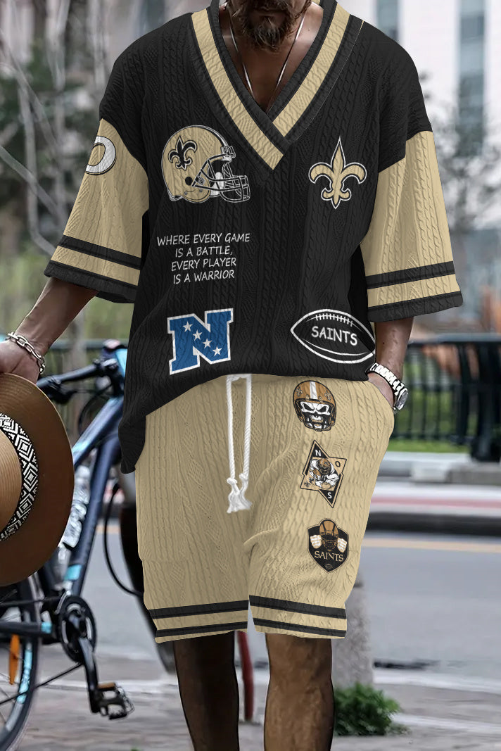 New Orleans Saints
 Limited Edition Top And Shorts Two-Piece Suits
