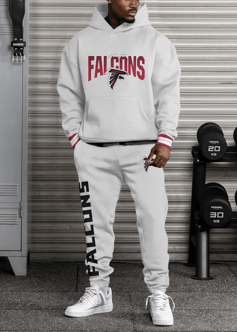 Atlanta Falcons 3D Printed Pullover Hoodie And Sweatpant 2pcs Tracksuits