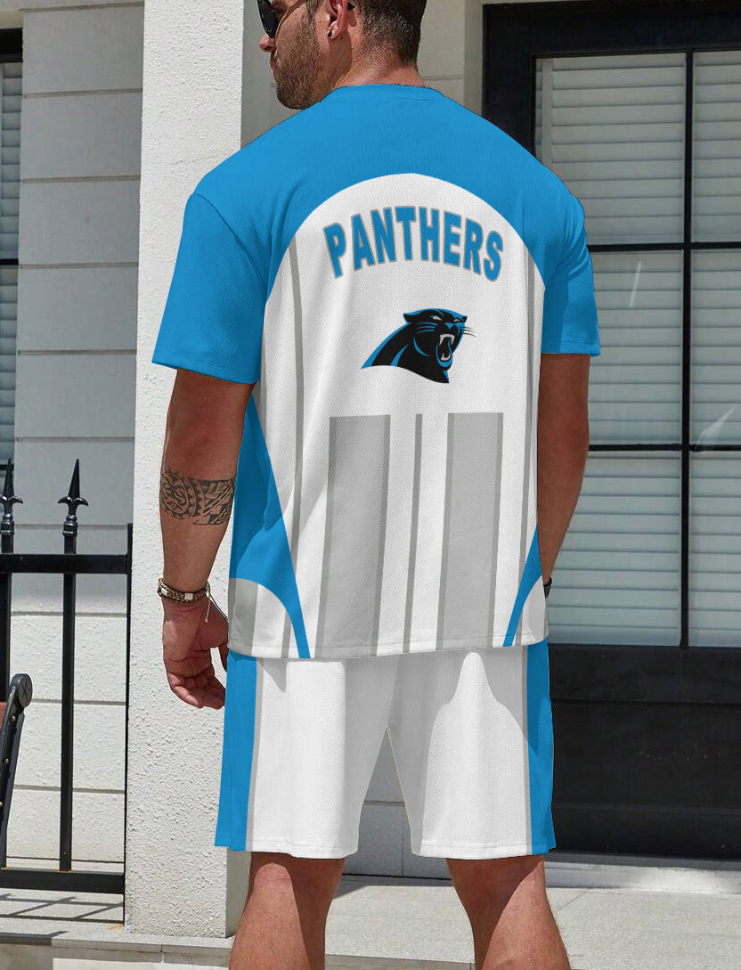 Carolina Panthers  Limited Edition Top And Shorts Two-Piece Suits