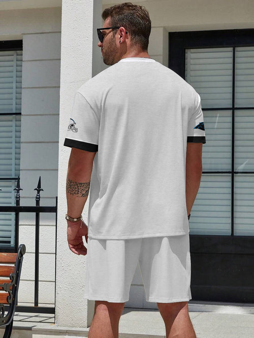 Carolina Panthers Limited Edition Top And Shorts Two-Piece Suits