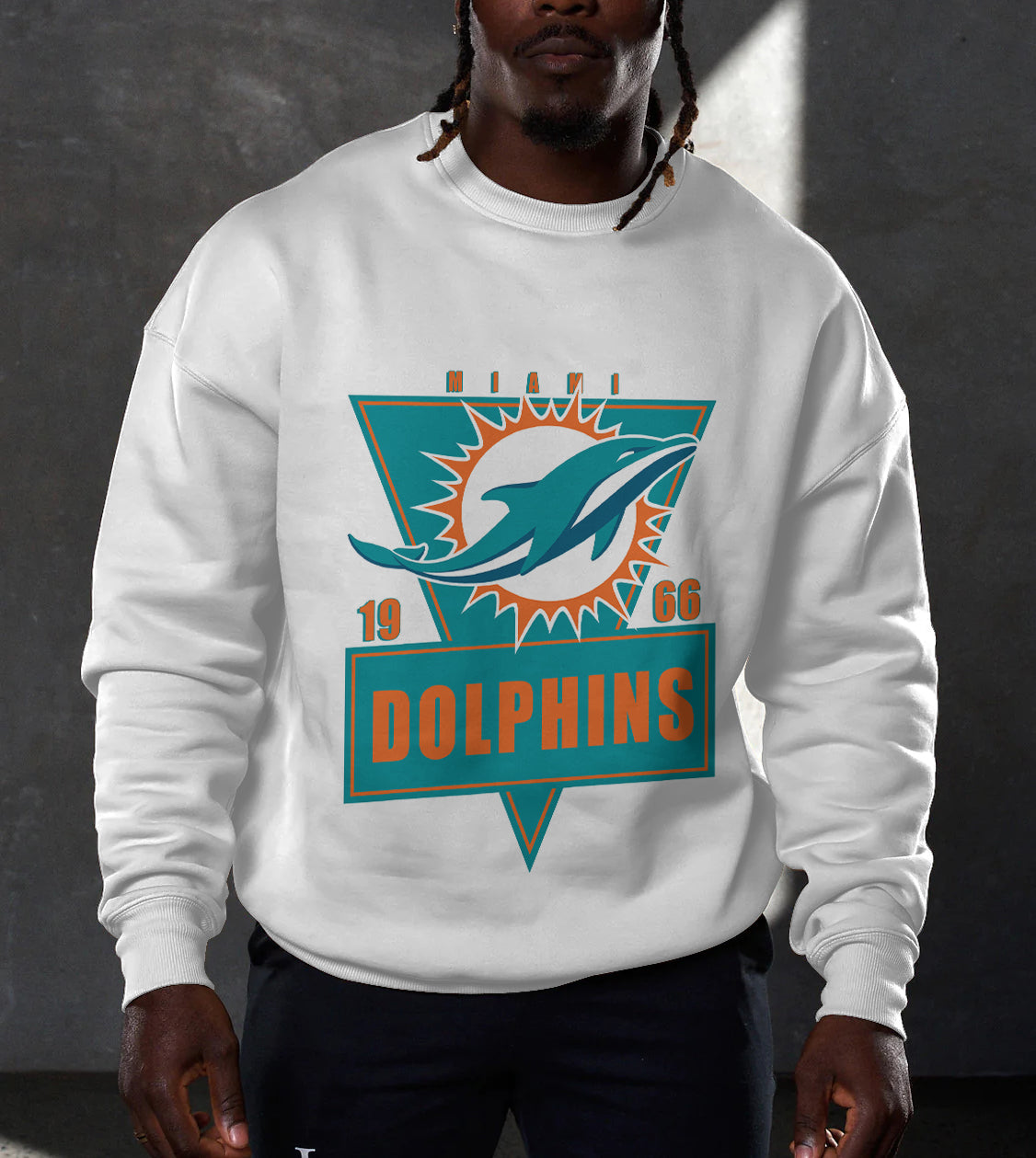 Miami Dolphins 3D Limited Edition Crew Neck sweatshirt