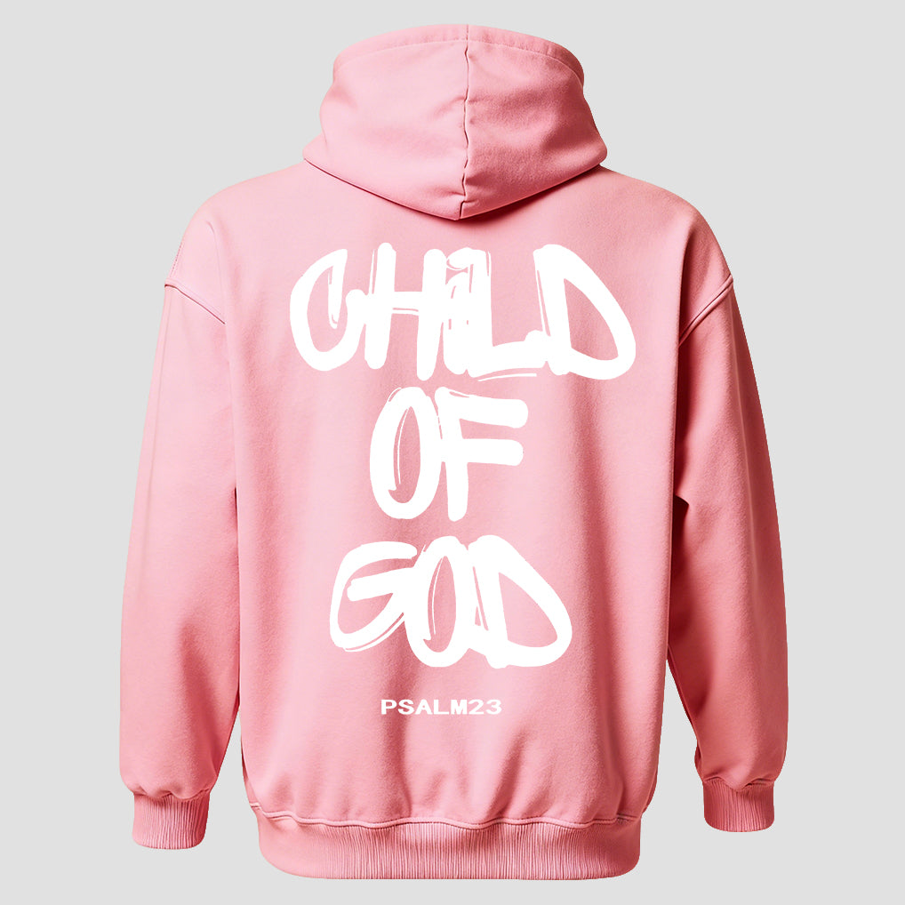 Child Of God Psalm 23 Printed Men's Hoodie