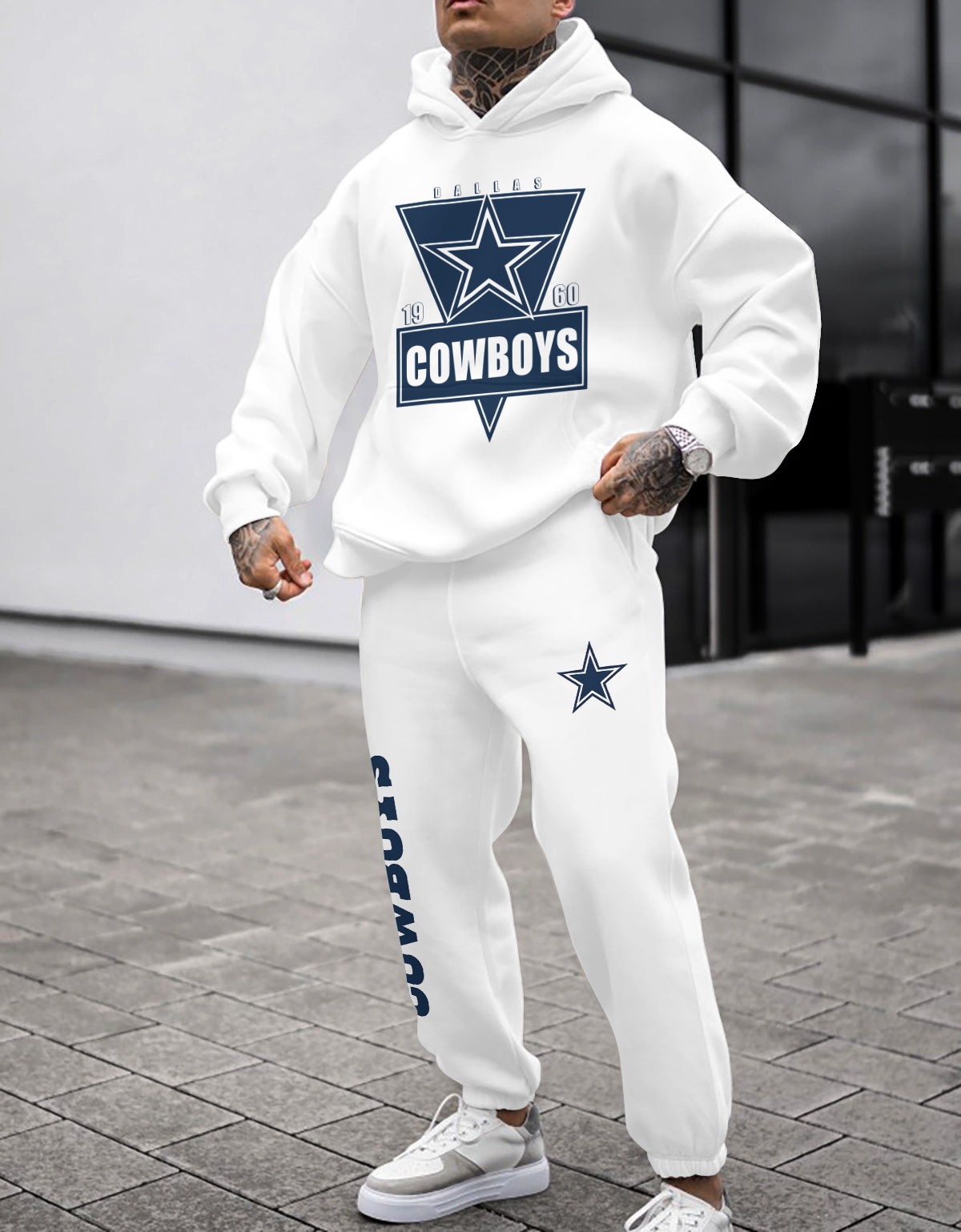 Dallas Cowboys 3D Printed Pullover Hoodie And Sweatpant 2pcs Tracksuits