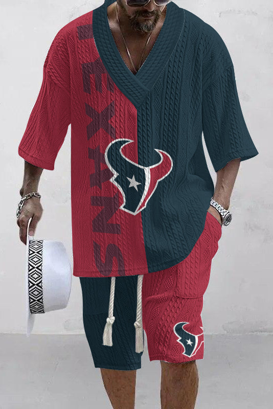 Houston Texans Limited Edition Top And Shorts Two-Piece Suits