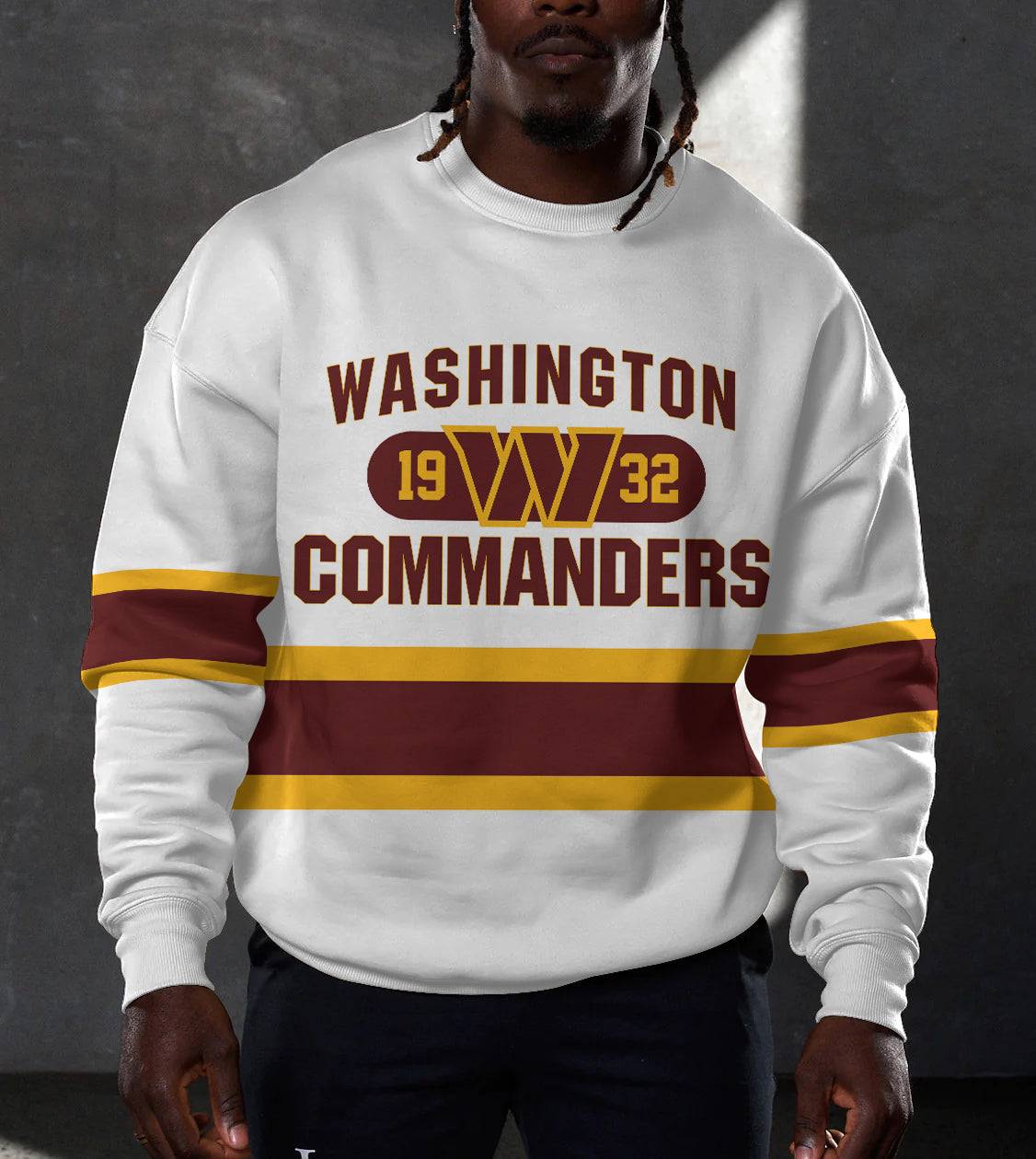 Washington Commanders 3D Limited Edition Crew Neck sweatshirt