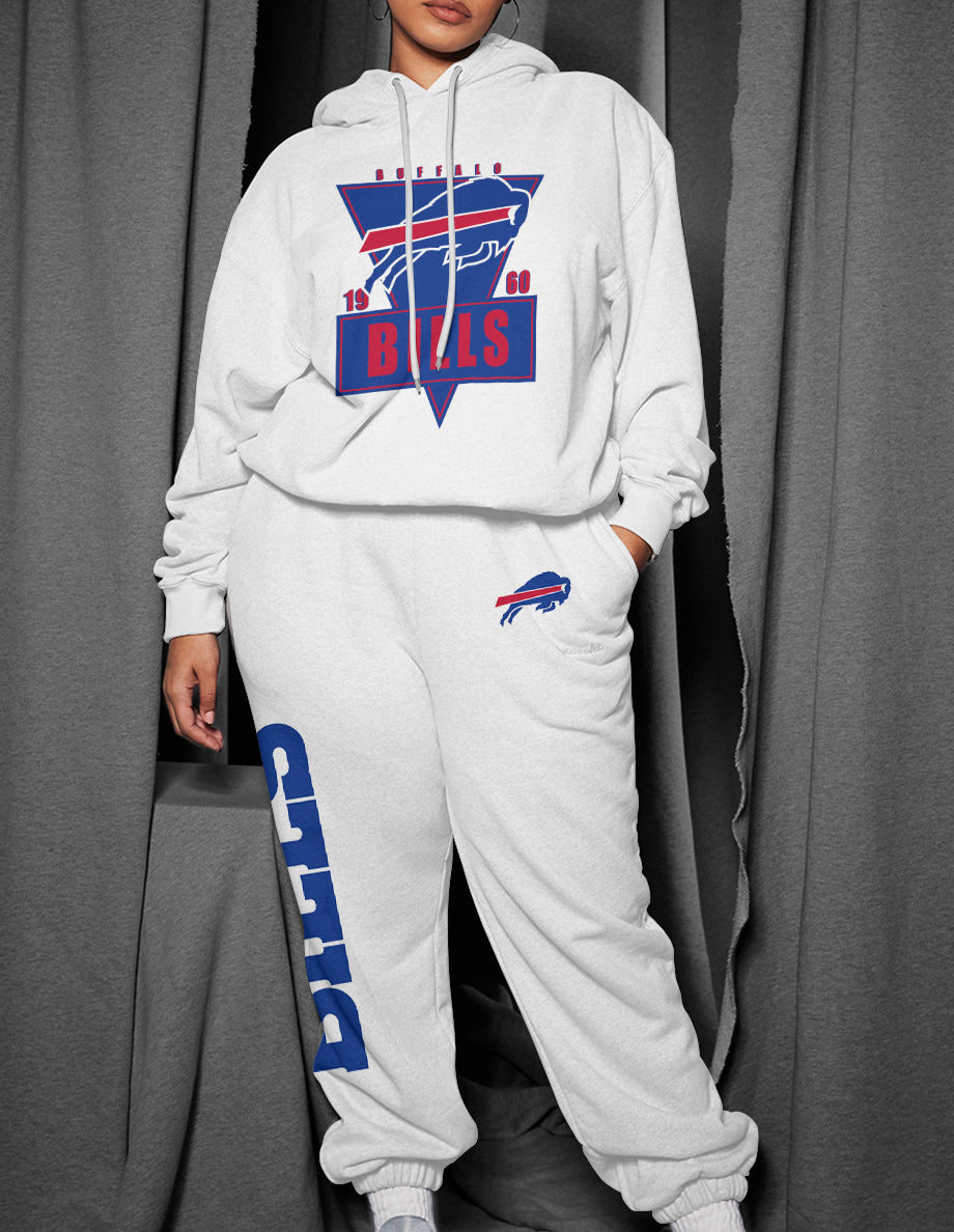Buffalo Bills 3D Printed Pullover Hoodie And Sweatpant 2pcs Tracksuits
