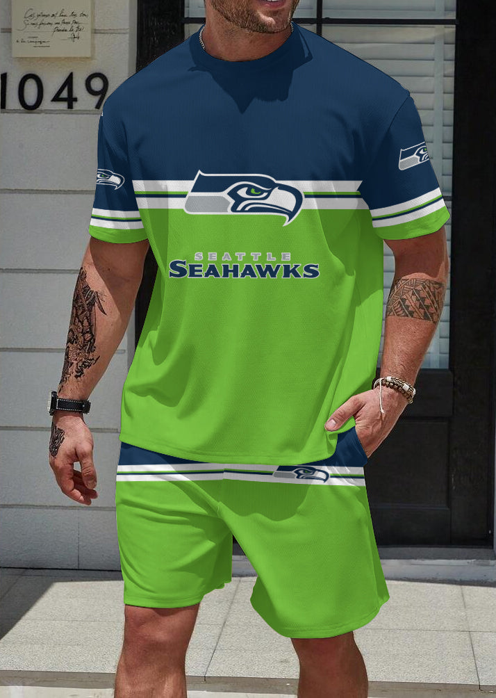 Seattle Seahawks Limited Edition Top And Shorts Two-Piece Suits