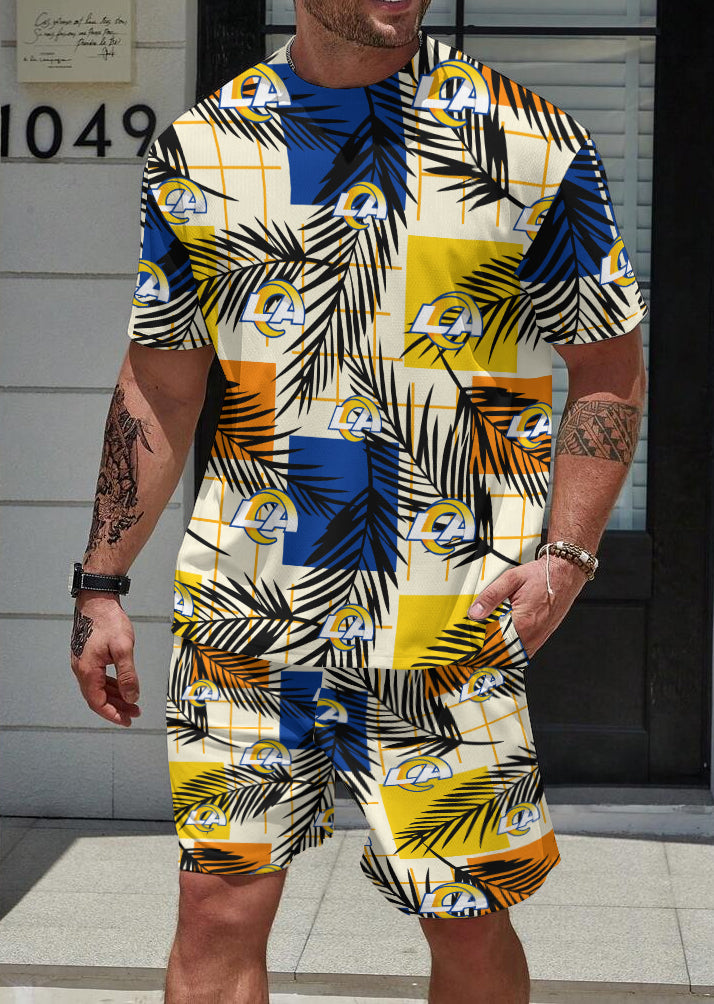 Los Angeles Rams Limited Edition Top And Shorts Two-Piece Suits