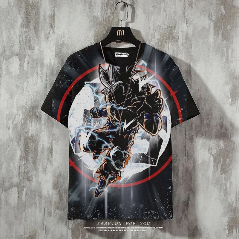 Men's Fashion Print Casual Short Sleeve T-Shirt
