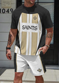New Orleans Saints  Limited Edition Top And Shorts Two-Piece Suits