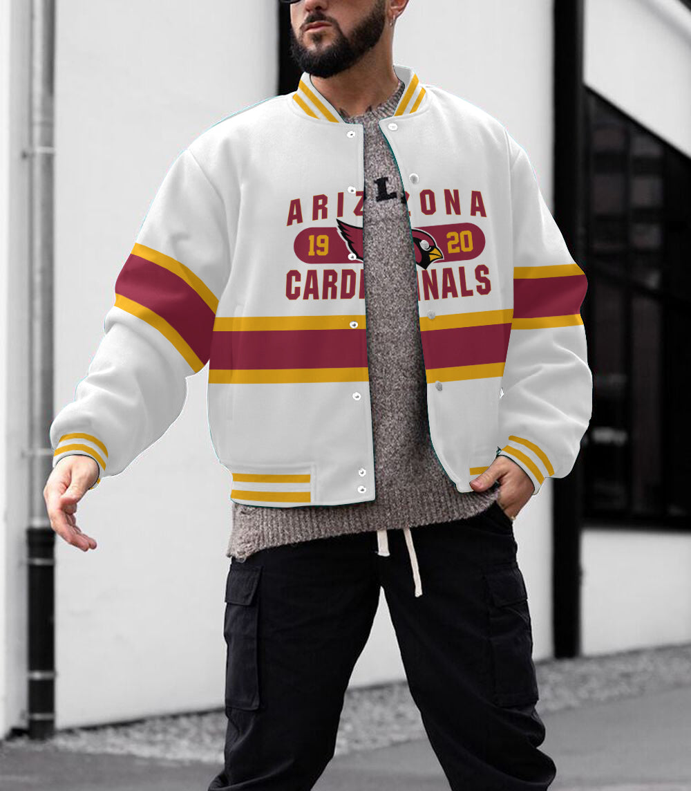 Arizona Cardinals  Men's Limited Edition Full-Snap Casual Jacket