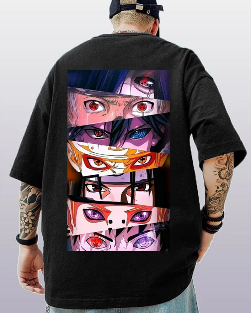 Unisex Anime Personalized Printed T-Shirt