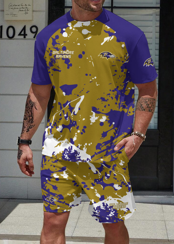 Baltimore Ravens Limited Edition Top And Shorts Two-Piece Suits