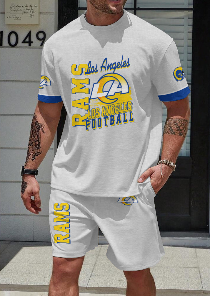 Los Angeles Rams Limited Edition Top And Shorts Two-Piece Suits