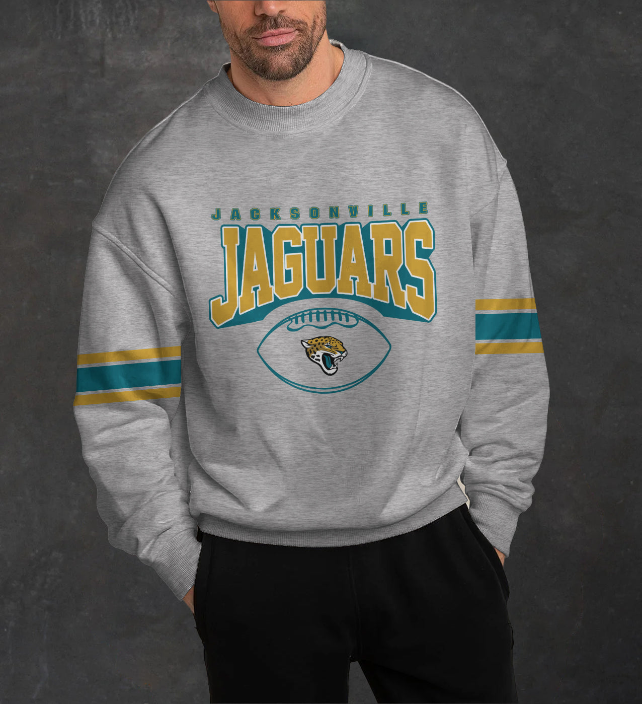 Jacksonville Jaguars 3D Limited Edition Crew Neck sweatshirt