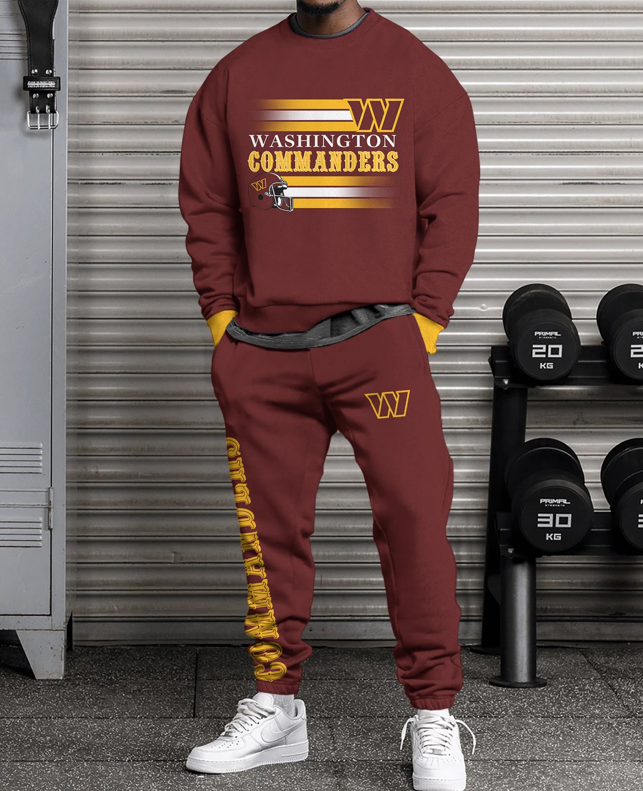 Washington Commanders   3D sweatsuit and sweatpants 2 piece outfits