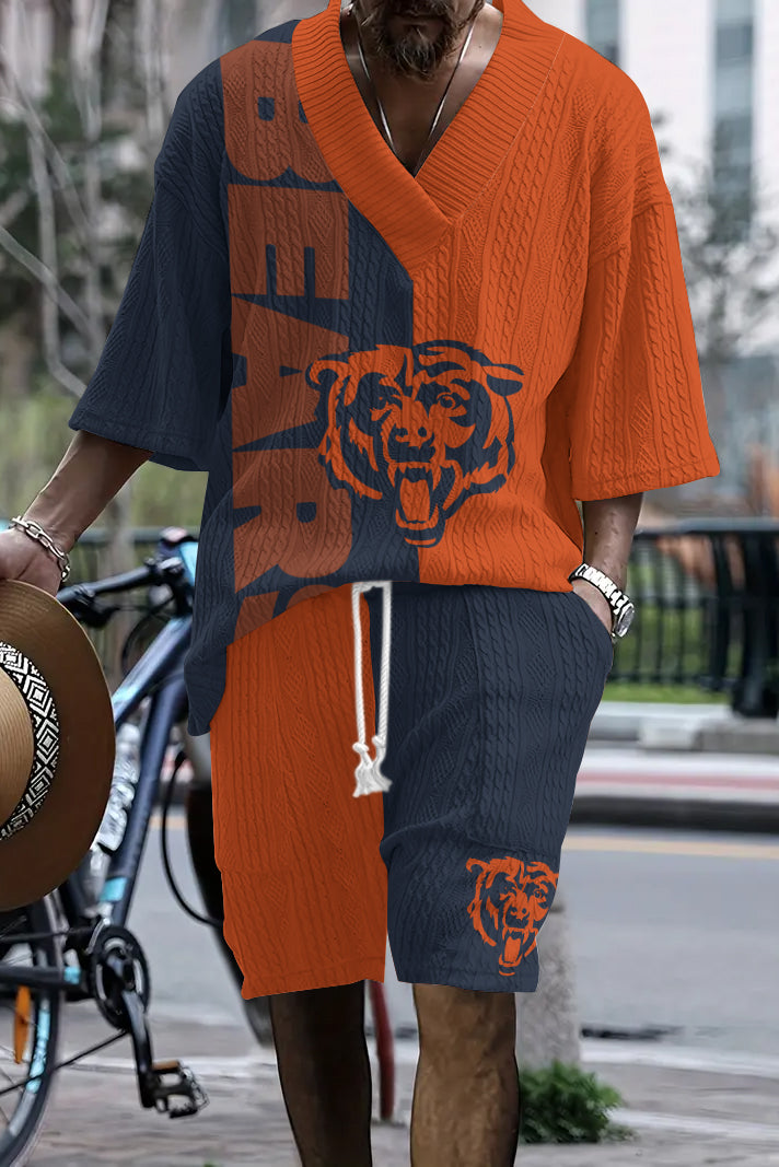 Chicago Bears  Limited Edition Top And Shorts Two-Piece Suits