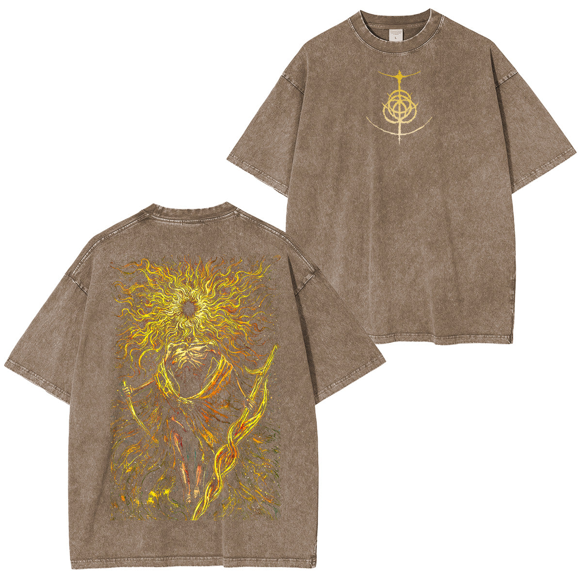 The Lord of Frenzied Flame Unisex Washed T-Shirt