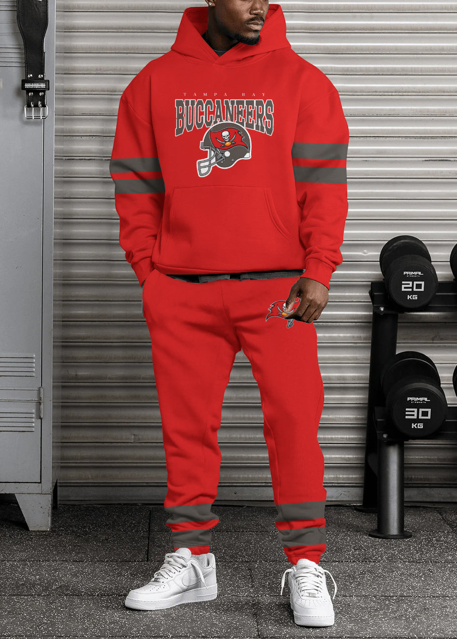 Tampa Bay Buccaneers 3D Printed Pullover Hoodie And Sweatpant 2pcs Tracksuits