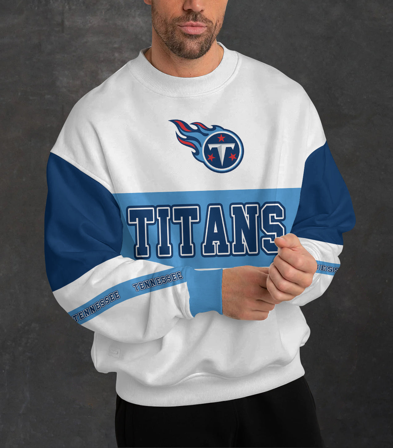 Tennessee Titans 3D Limited Edition Crew Neck sweatshirt