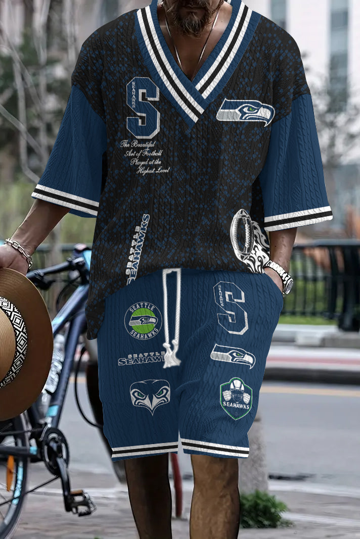 Seattle Seahawks Limited Edition Top And Shorts Two-Piece Suits