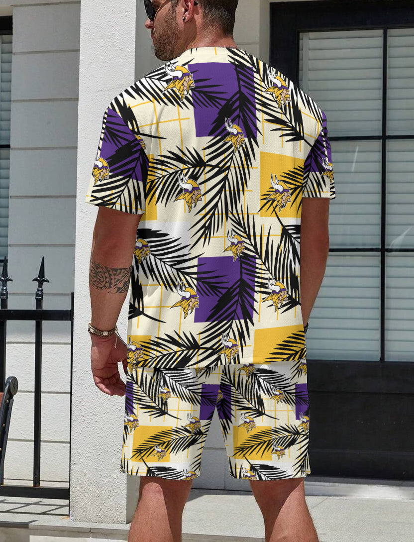Minnesota Vikings Limited Edition Top And Shorts Two-Piece Suits
